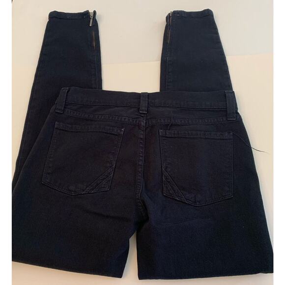 Anlo Skinny Jeans Low Rise Black Ankle Zipper Women's 27 - Picture 2 of 7